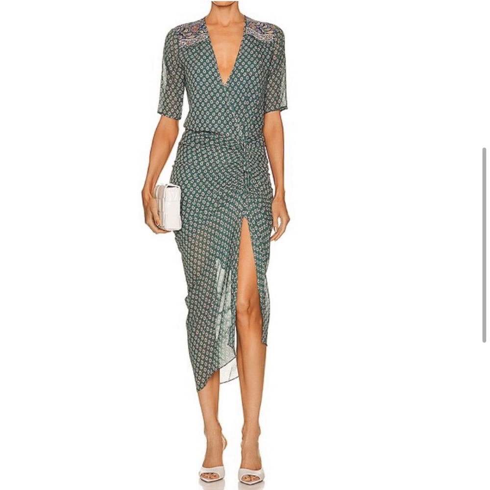 NWT Veronica Beard Silk Printed Dress